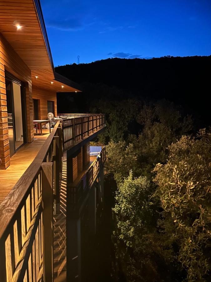 Villa l'Alpana en bois vue mer a 180 degres - B&B Sari-Solenzara
