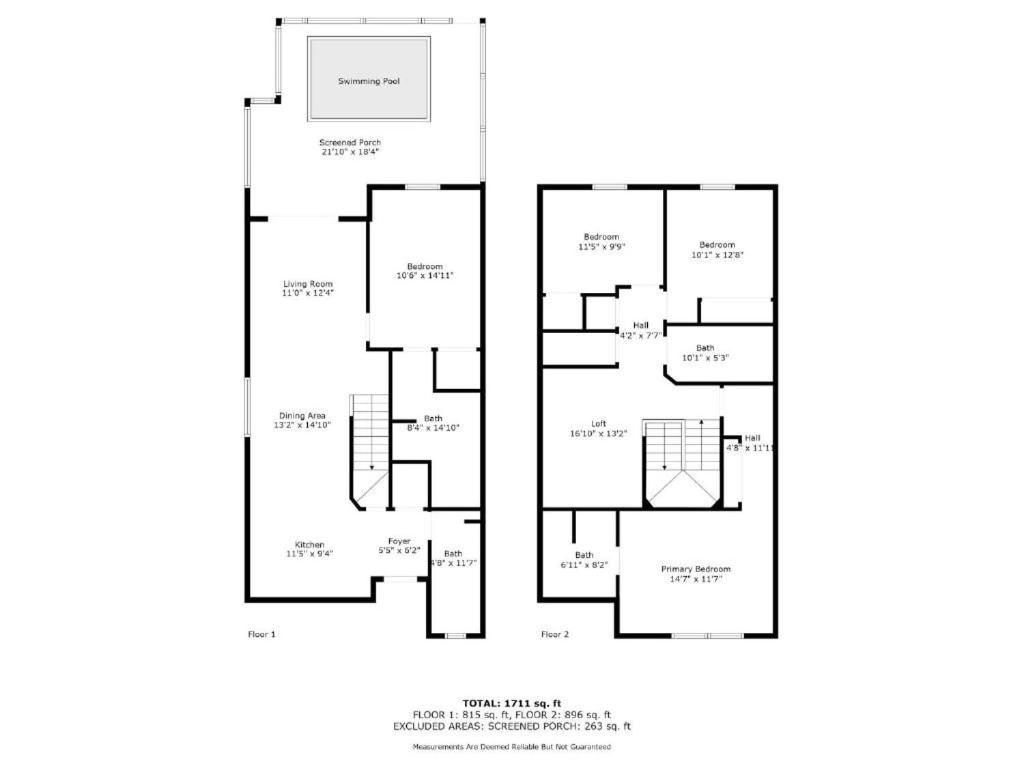 Luxury 4 BR Den w Private Pool close to Disney Golf Clubs Pet Friendly - Chambres d'hôtes Davenport