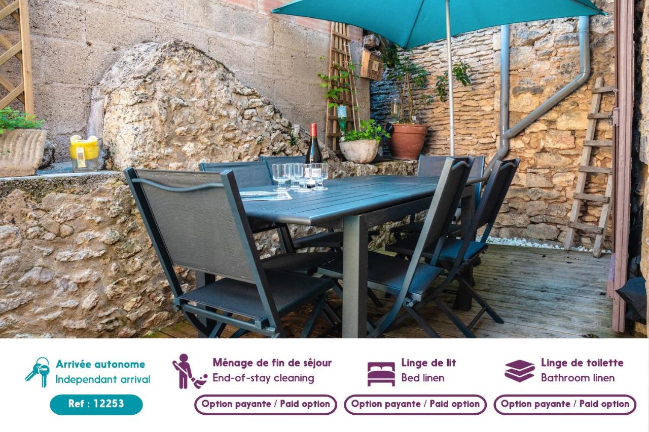 Maison moderne, en pierre avec terrasse pour 6 - Ferienwohnung Montignac