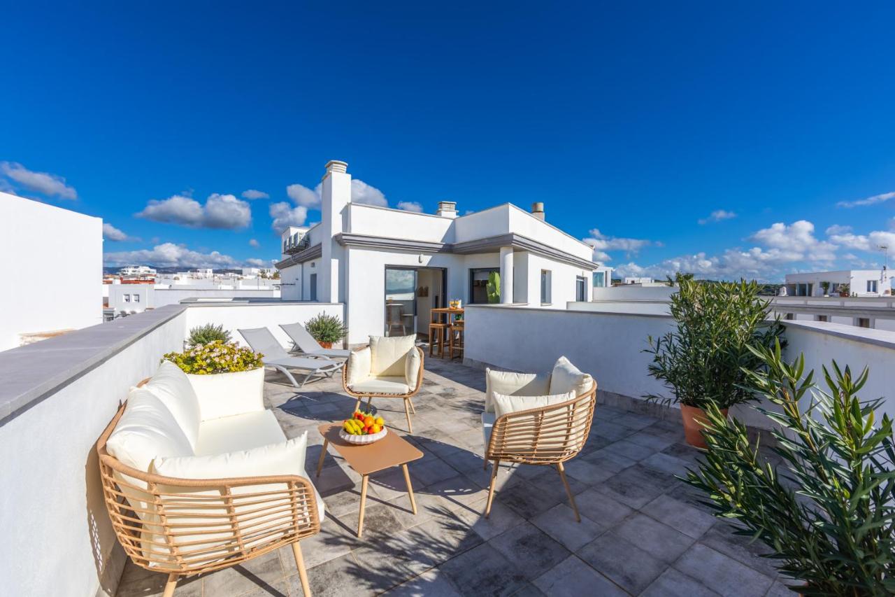 Ático en centro - terrazas, vistas y home office - B&B Tarifa