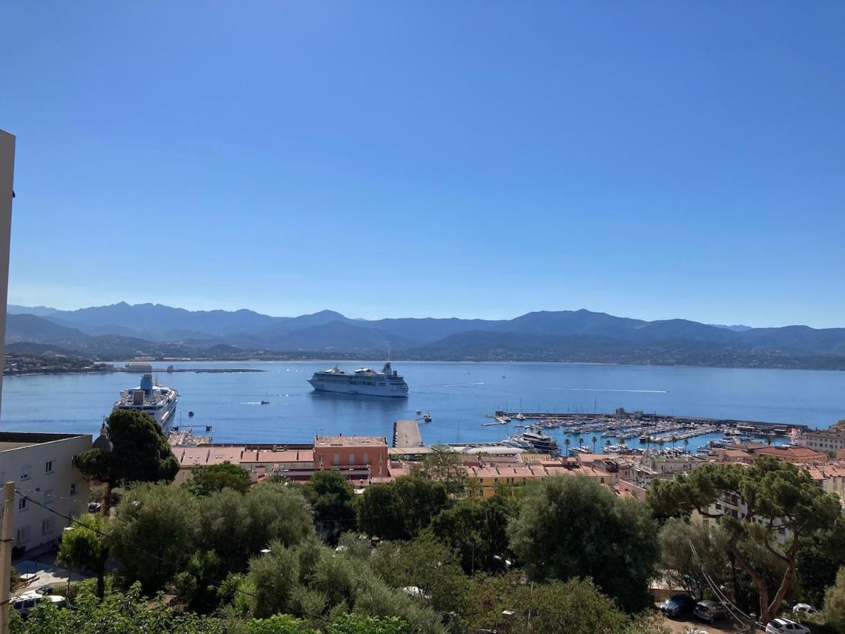 Appartement 2 chambres centre ville d Ajaccio avec magnifique vue mer - Bed and Breakfast Ajaccio