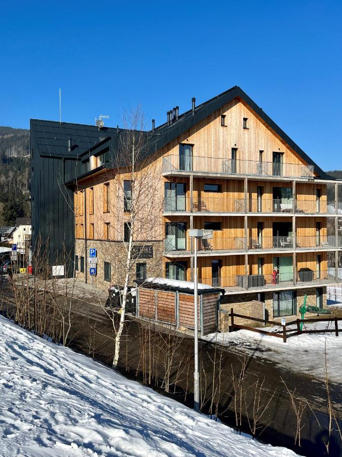 Stylový apartmán Ski&Bike, Janské Lázně - Chambres d’hôtes Janské Lázně