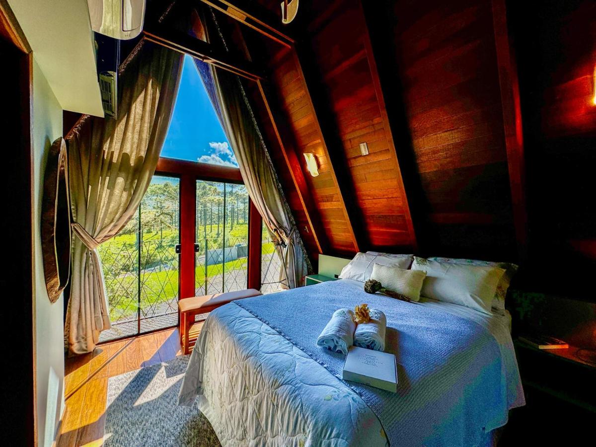 Cabana Limoeiro com vista para as montanhas - Chambres d’hôtes Urubici