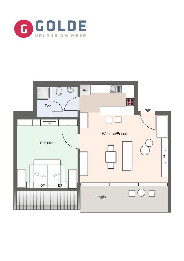 Alte Schule Westerhever Dünenkieker - B&B