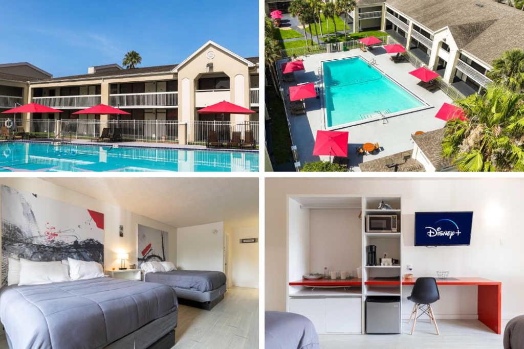 Amazing hotel room near Disney for 4 people - Ferienwohnung