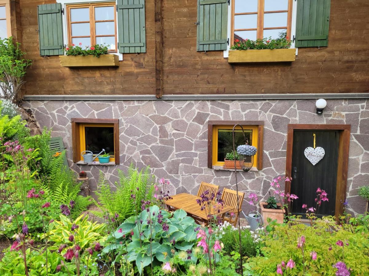 Blick in den Garten - Bed and Breakfast