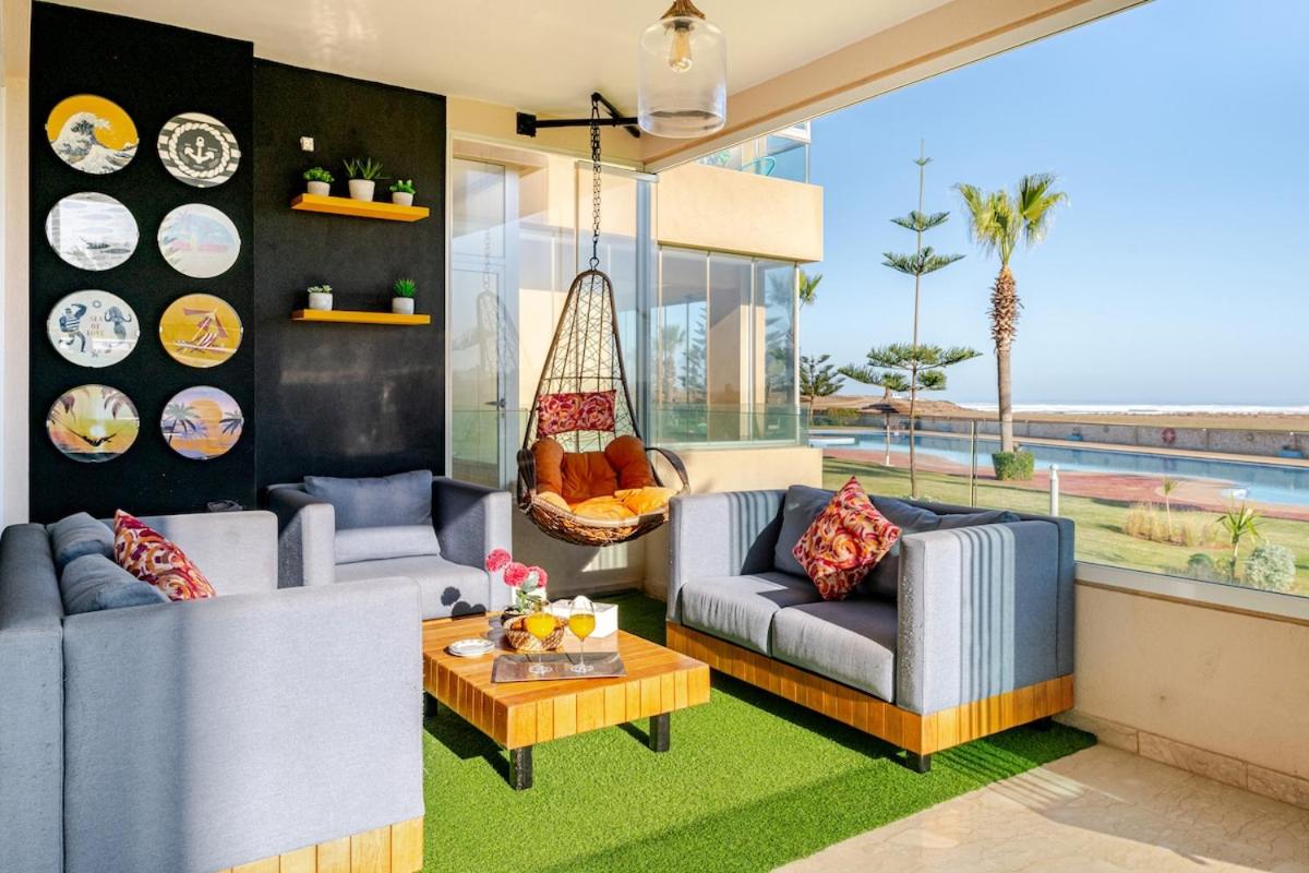 Appartement de Luxe - Piscine et Accès à la Plage - Ferienwohnung Bouznika