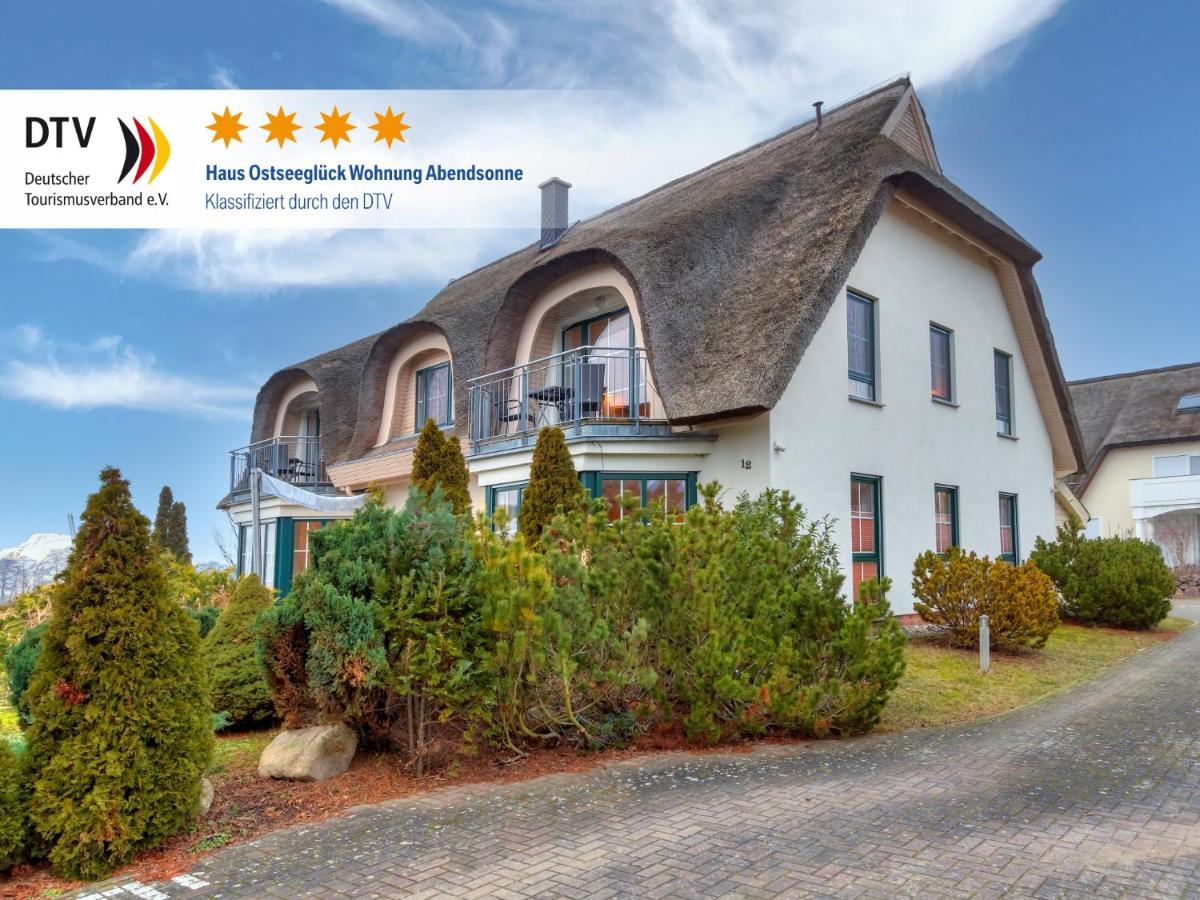 Haus Ostseeglück - Ferienwohung Abendsonne mit Gemeinschaftssauna - B&B