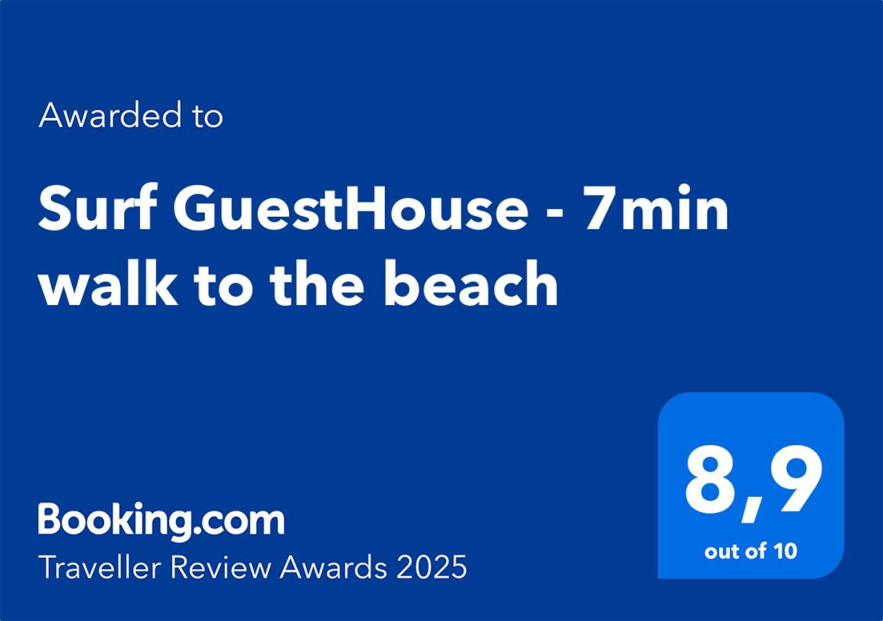 Surf GuestHouse - 7min walk to the beach - B&B