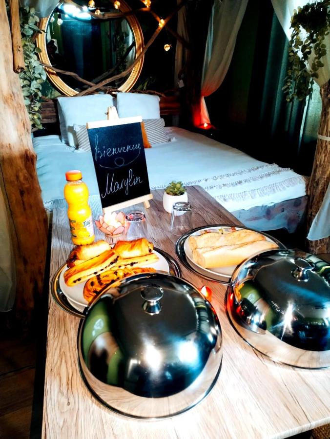 La jungle insolite, SPA, Écran cinéma, Lit à baldaquin king size, day use, 10 min centre - B&B Amiens