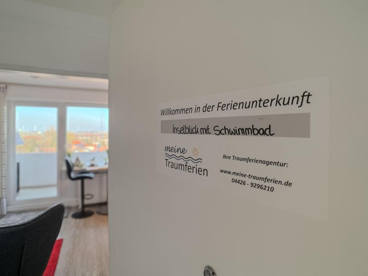 FeWo Inselblick mit Schwimmbad - Horumersiel - B&B