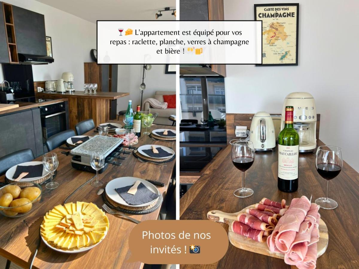L'Éclat Champenois - Terrasse-Gare-Arena - Ferienwohnung Reims