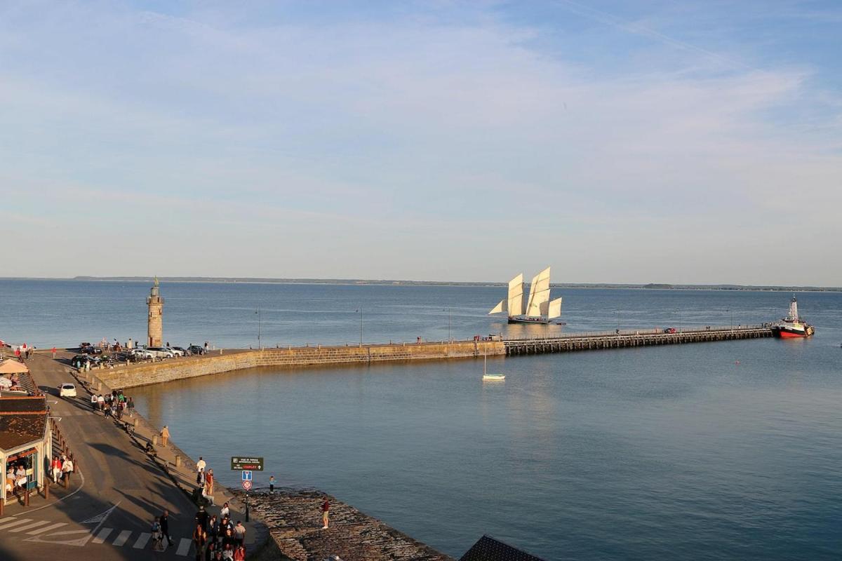 Grand Appartement, Port La Houle, Vue Mer - B&B
