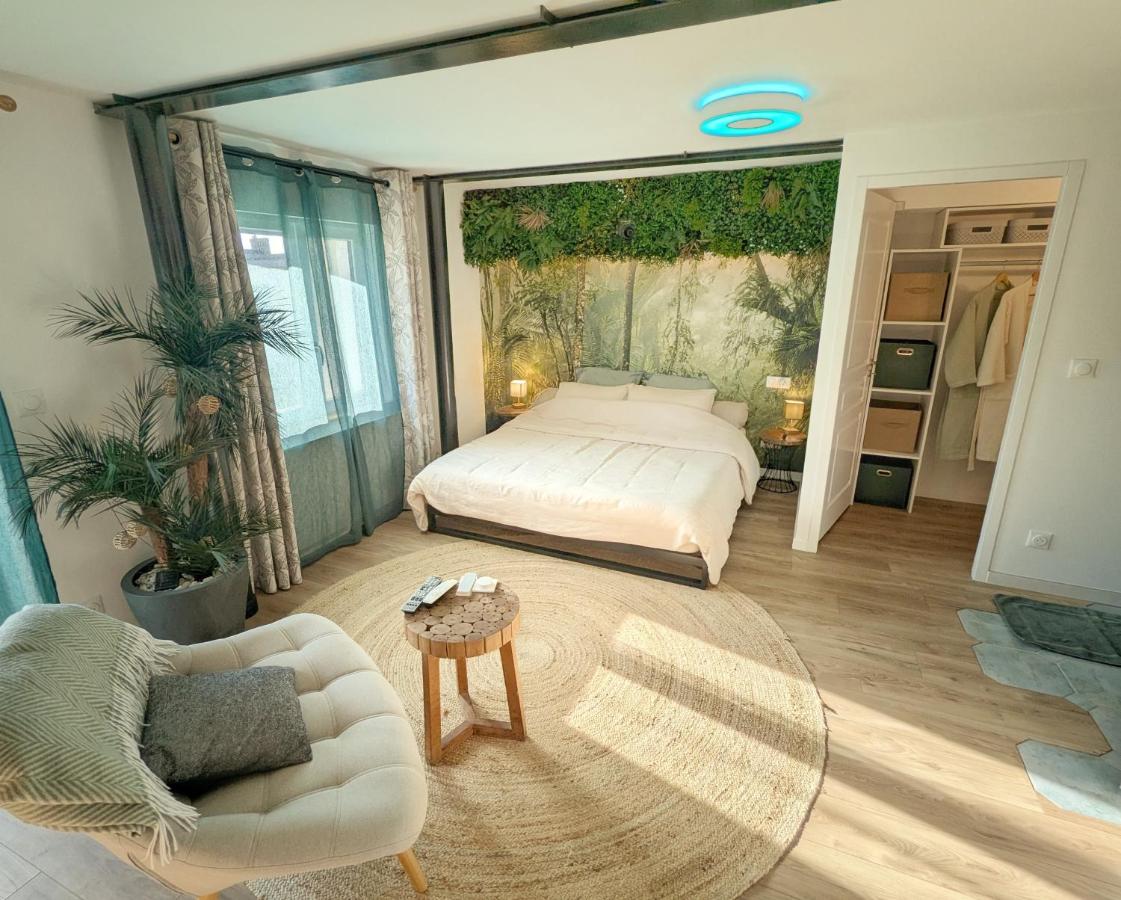 Apartment mit 1 Schlafzimmer und Whirlpool