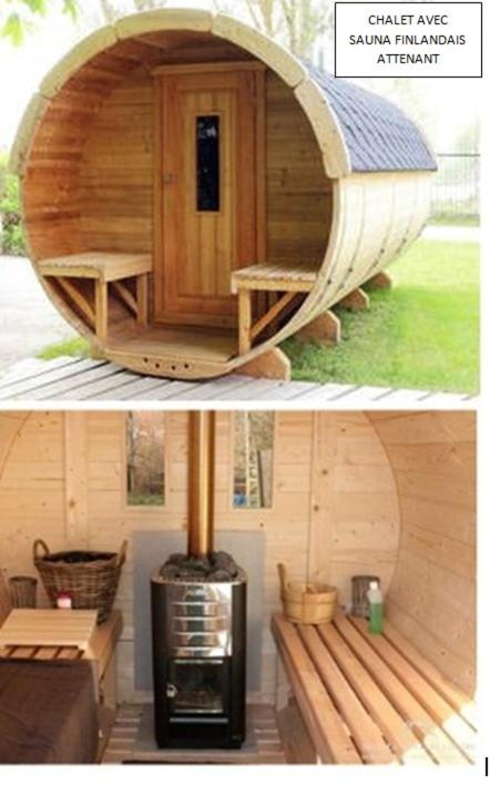 CHALET COSY "LE CABETON" AVEC SAUNA TONNEAU à St Laurent en Grandvaux - du samedi au samedi uniquement - B&B