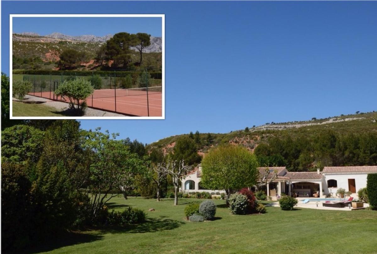 Piscine et tennis privés à proximité Aix en Provence - B&B