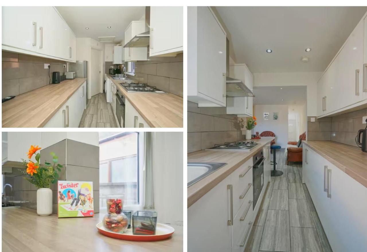 Affordable 3 bed house Stoke-on-Trent for families and contractors - Chambres d’hôtes Stoke-on-Trent