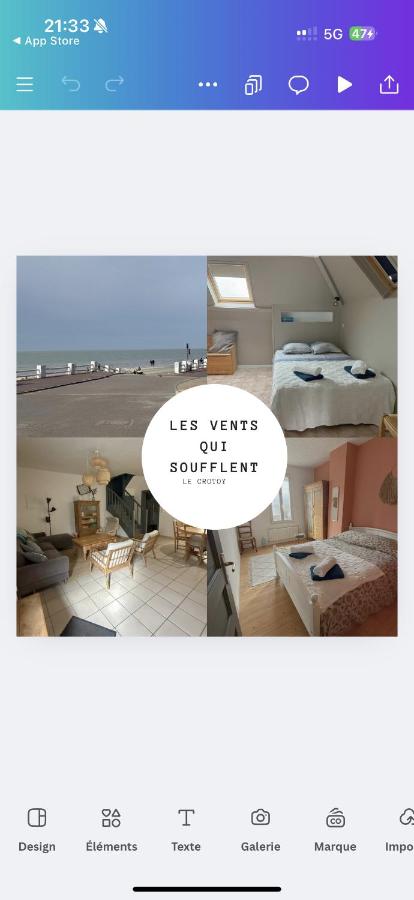 les vents qui soufflent - Ferienwohnung Le Crotoy
