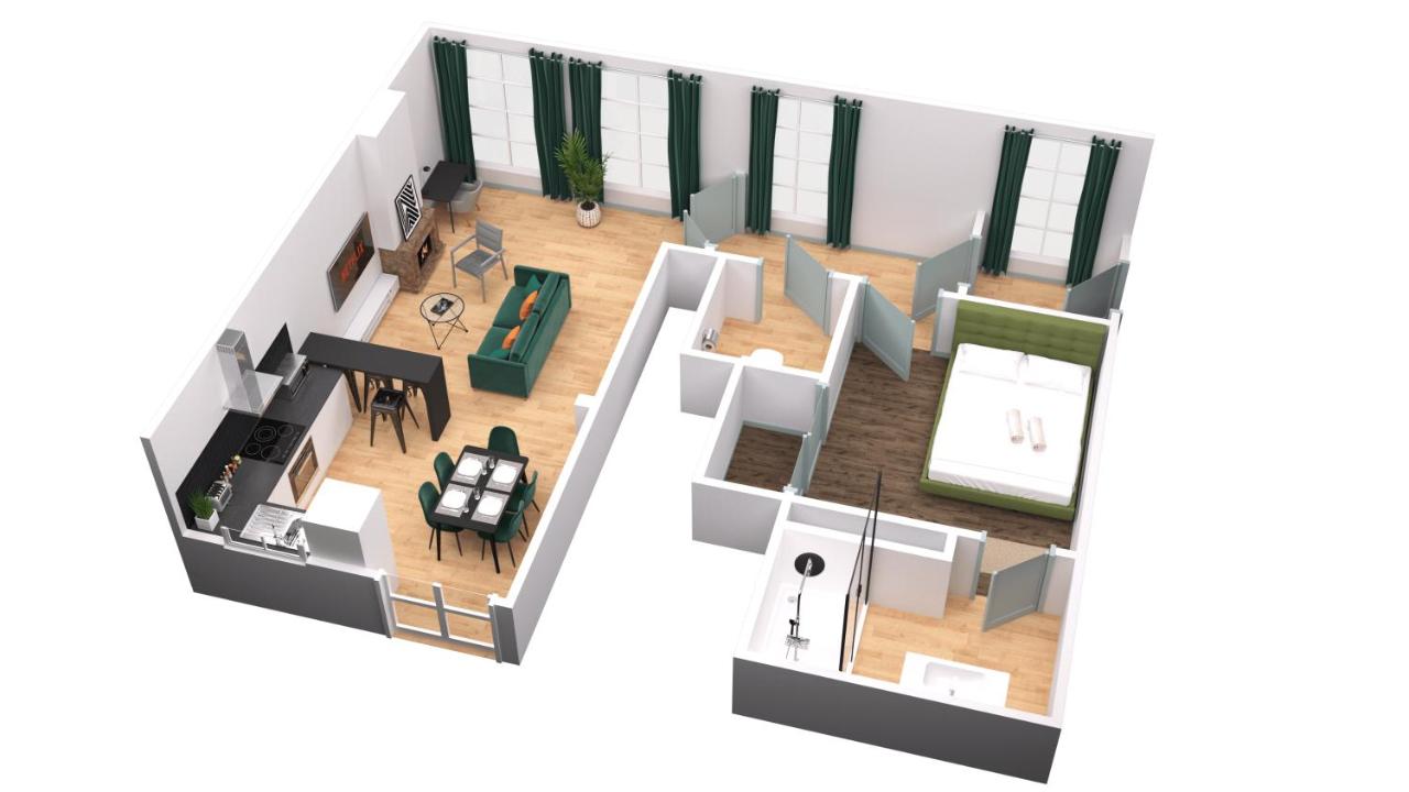 Lumineux T2, Spacieux, Hypercentre, Neuf, Wifi - Ferienwohnung Bagnères-de-Bigorre