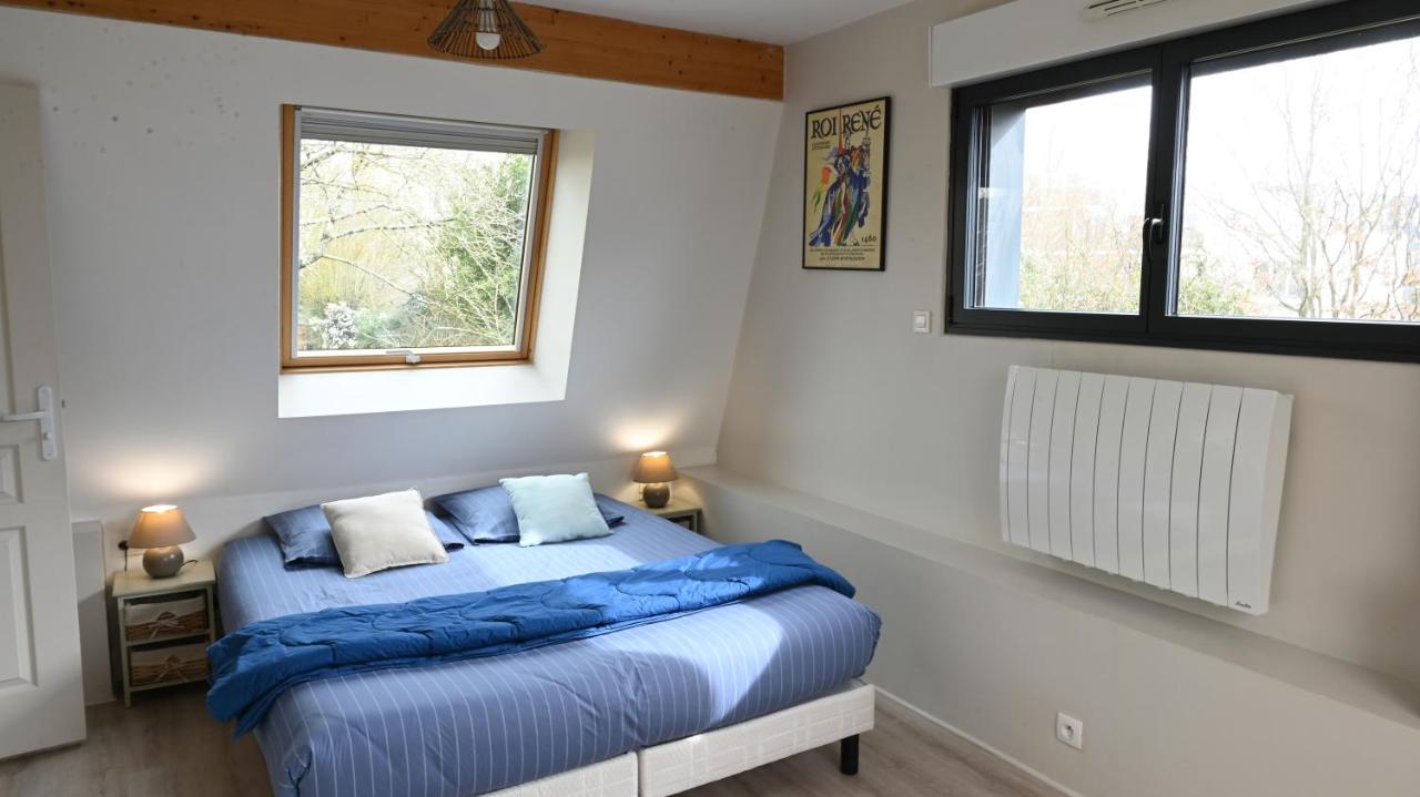 Tweepersoonskamer met 1 of 2 Bedden en Uitzicht op de Tuin