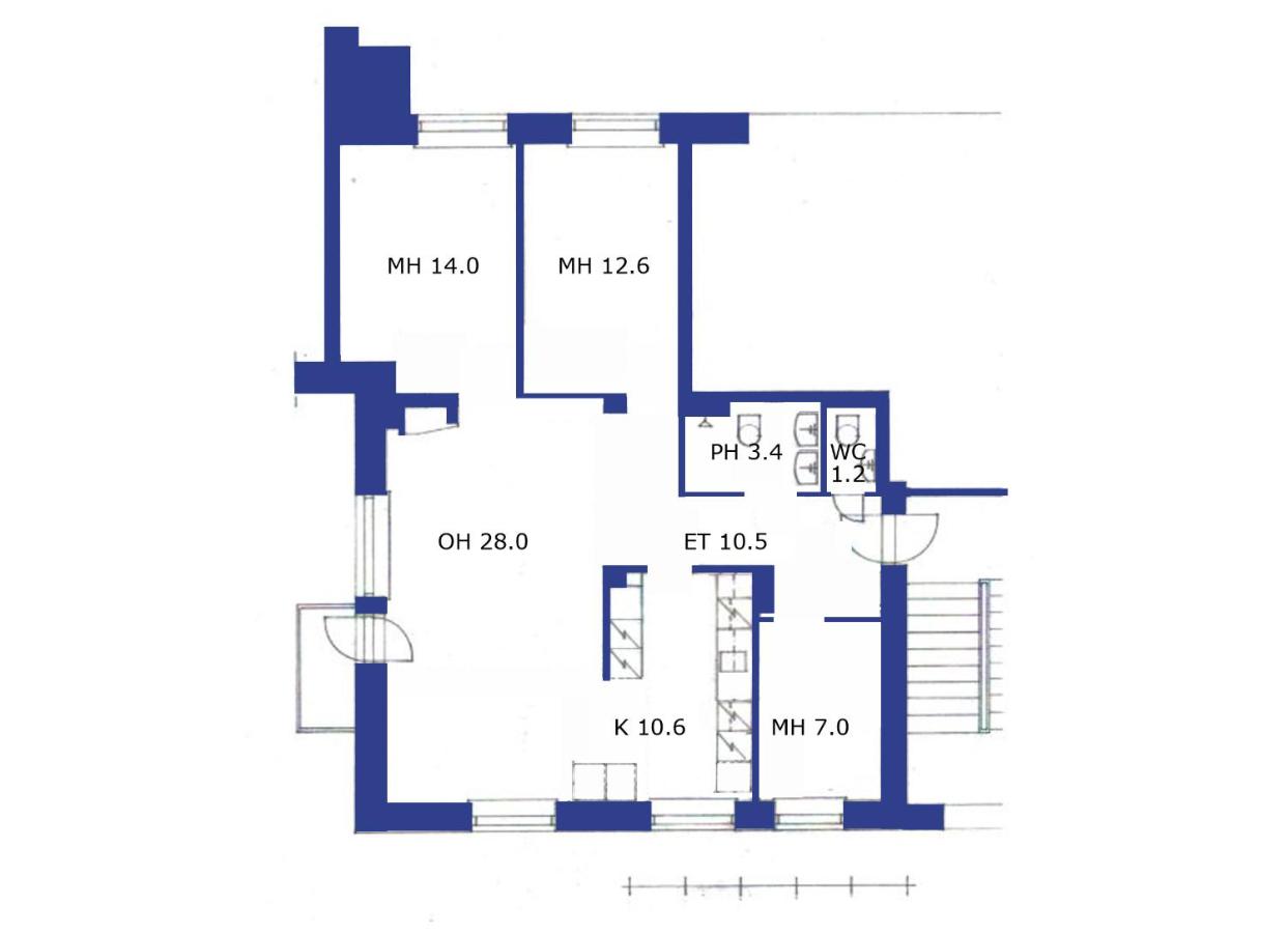 Apartment in Oulu City Center - B&B