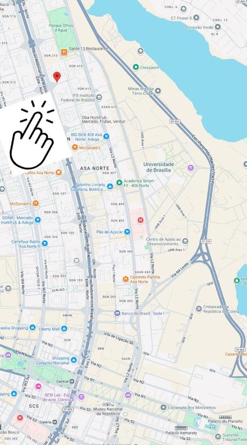 Cln 212 Asa Norte - B&B Brasilia