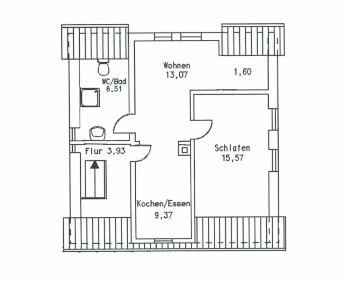 Apartamento de 1 dormitorio