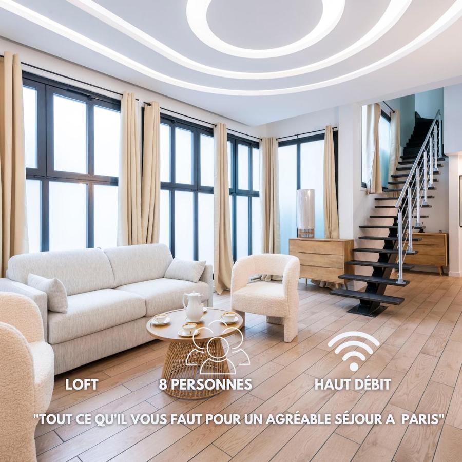 Magnifique Loft Le Brando - 3 Chambres - 2 Salles de Bain - 10 personnes - Proximité parc des Expositions - B&B