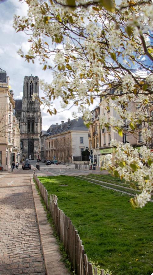 Au pied de la Cathédrale, bel appartement, lumineux avec 2 chambres - B&B Reims