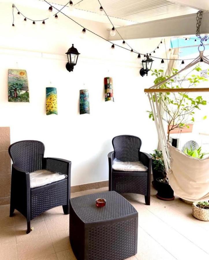Tweepersoonskamer met Terras