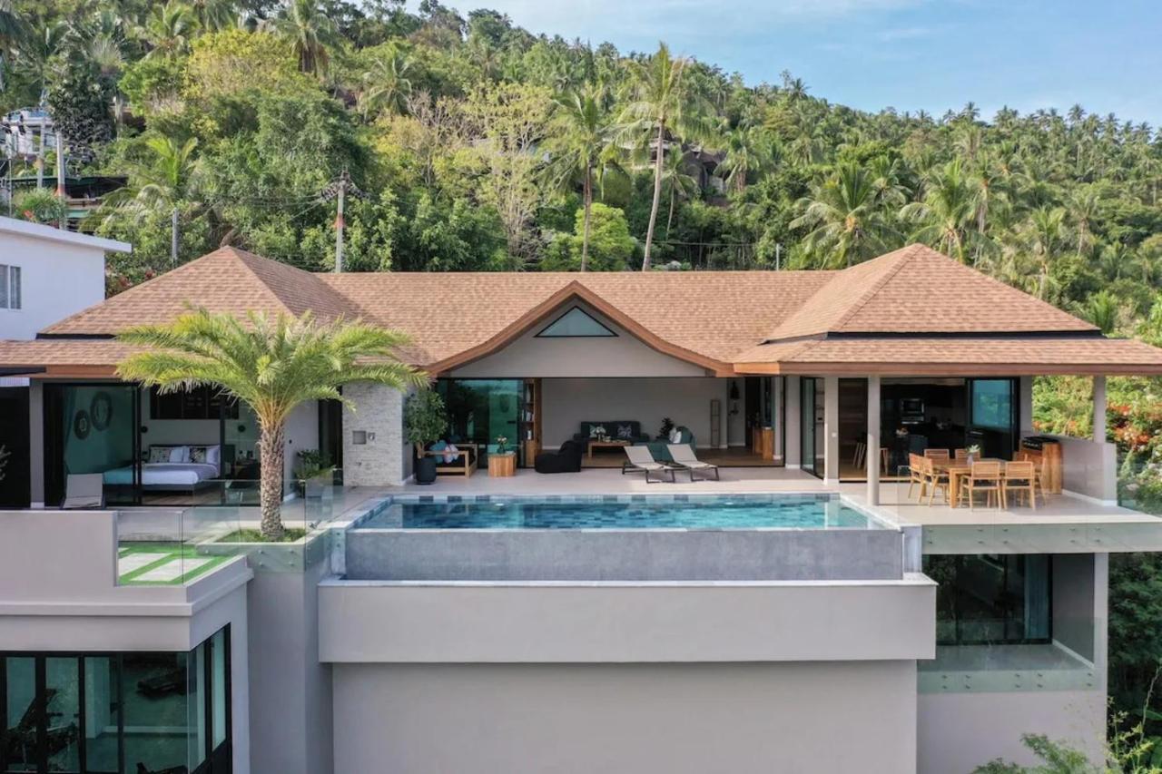 Luxury Villa Swann 4br Panorama & Pool - B&B