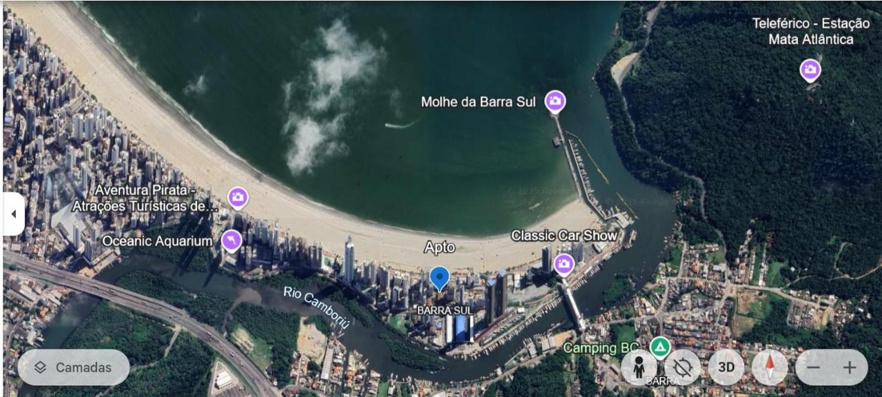 Localização perfeita! Apartamento 3 quartos a 30m do mar na Barra Sul - B&B