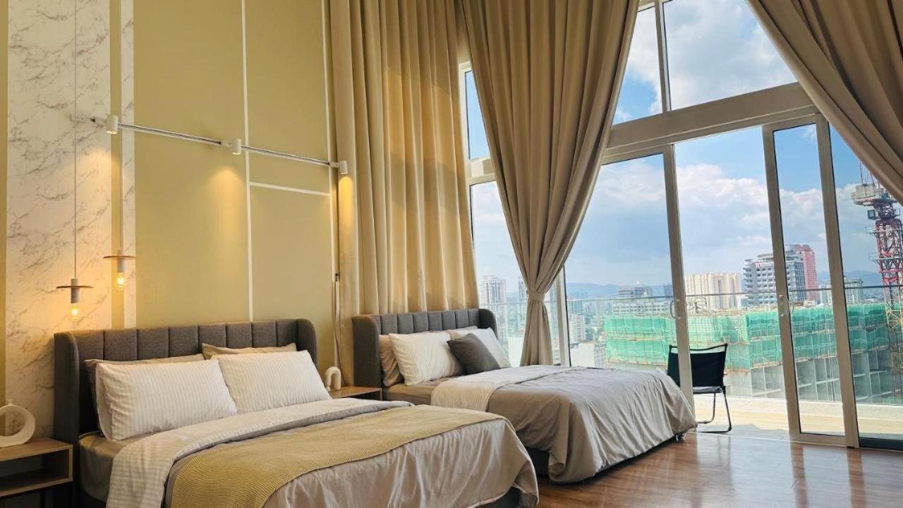 Apartment mit 1 Schlafzimmer mit Stadtblick