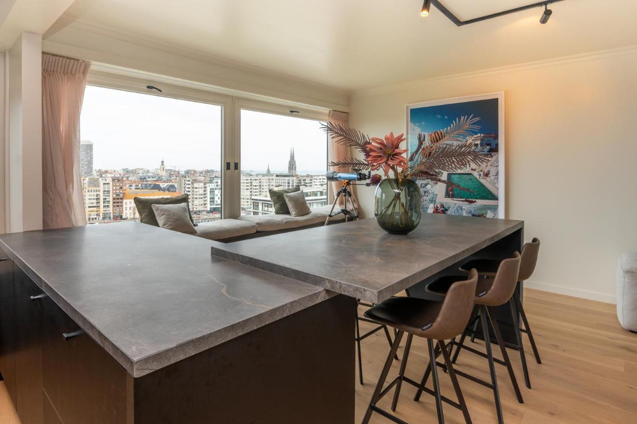 Stunning views over Ostend with garage - B&B