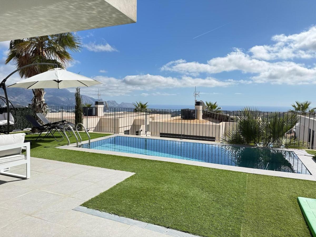 Preciosa villa con piscina privada y vistas al mar - Chambres d’hôtes Polop