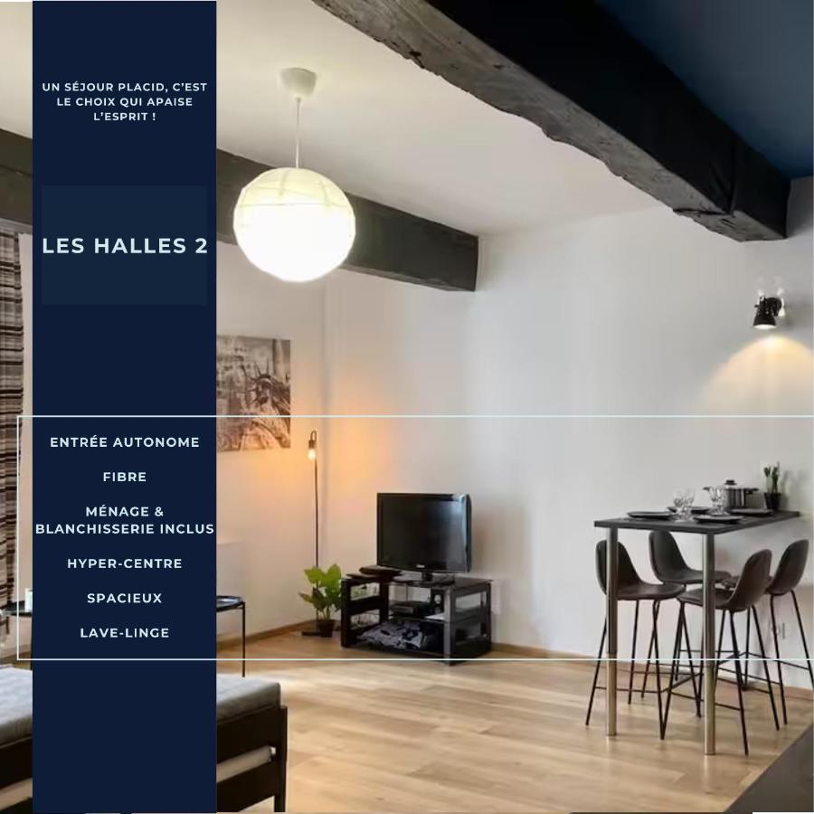 Les Halles 2 - Central - Lumineux - Spacieux - Fibre - B&B