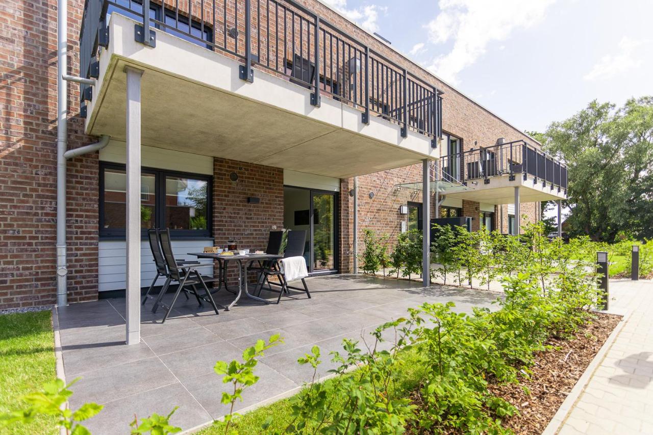Dorumer Seestern - Ferienwohnung mit Terrasse und Sauna - Chambres d’hôtes