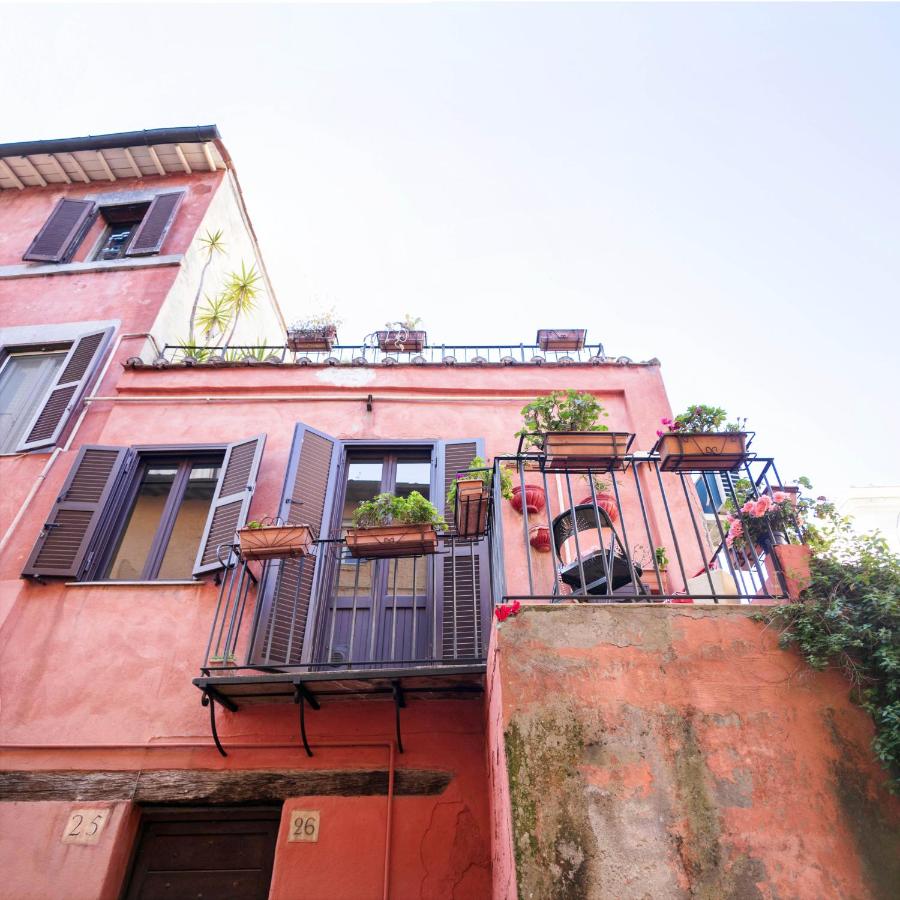 TrastevereHome - Secret Balcony in the Heart of Rome Trastevere - B&B Rome