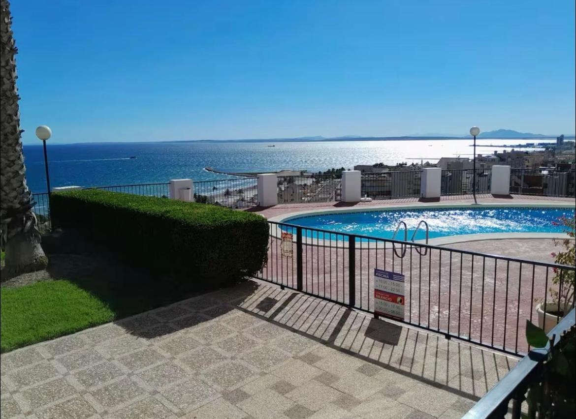 Appartement 2 chambres, piscine et vue mer - Bed and Breakfast Santa Pola