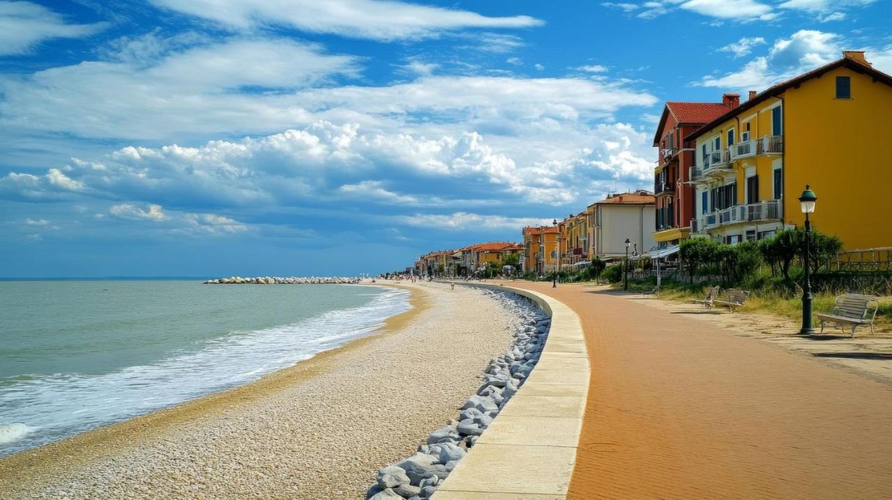 Renovated flat for 5 guests with sea view balcony in Caorle - B&B