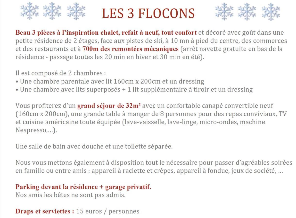 Location Appartement Valberg 3 pieces 6 a 7 personnes - Chambres d’hôtes Péone