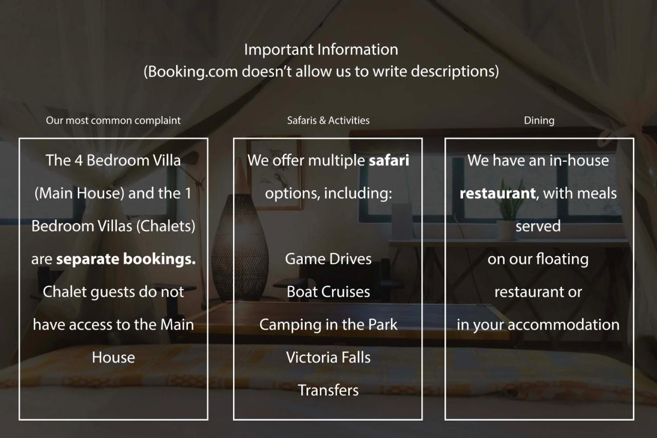 Chobe House Villa and Chalets - B&B