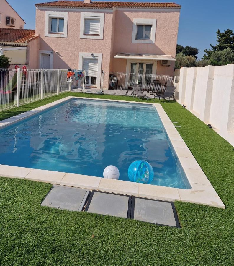 Modern villa and pool for 8 people - Ferienwohnung Fos-sur-Mer