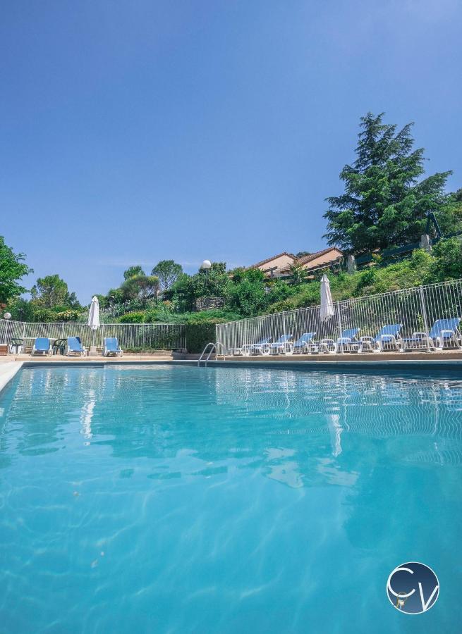 St-Germain - Les Terrasses de l'Ardèche - Piscine - B&B Salavas