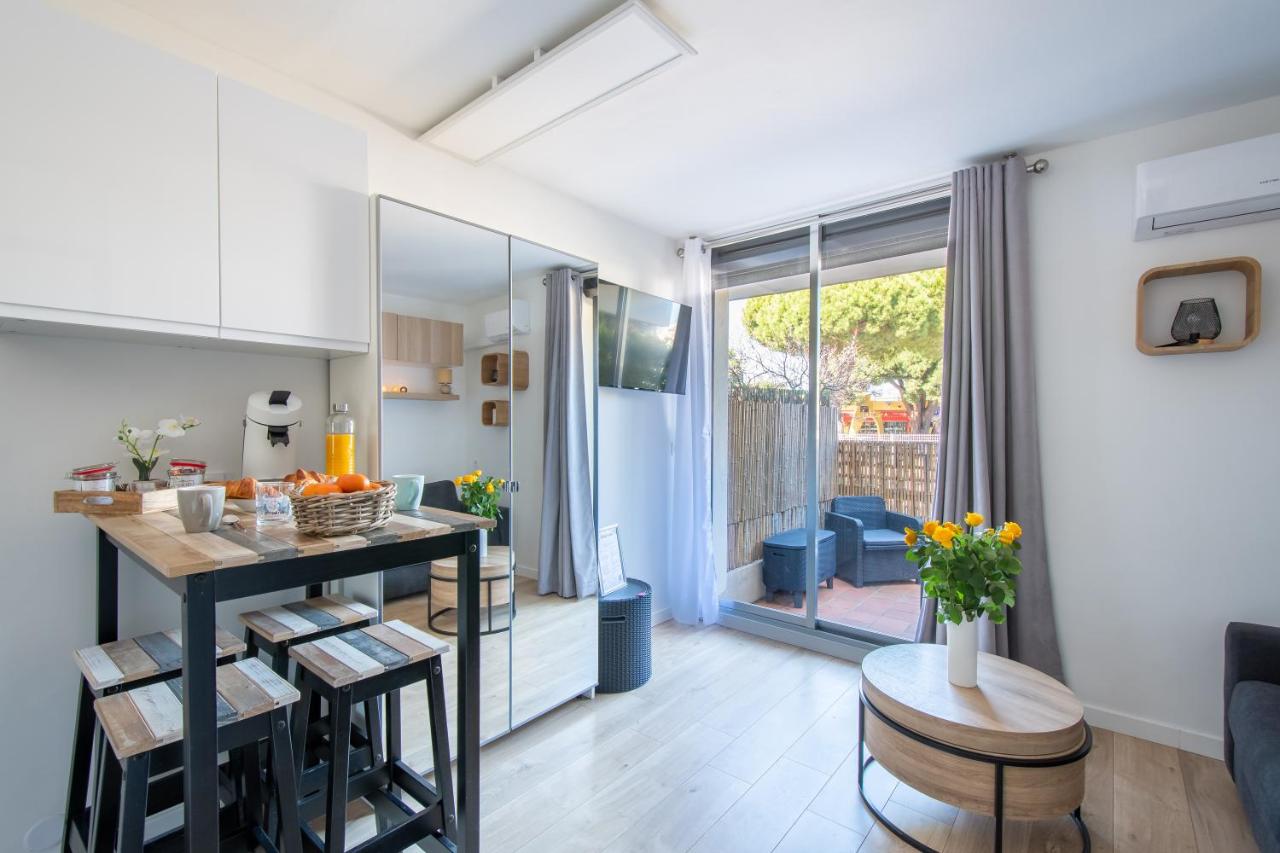 Le Cabestan Studio Terrasse Parking Proche de la plage et de la Marina de Port Camargue - Ferienwohnung Le Grau-du-Roi