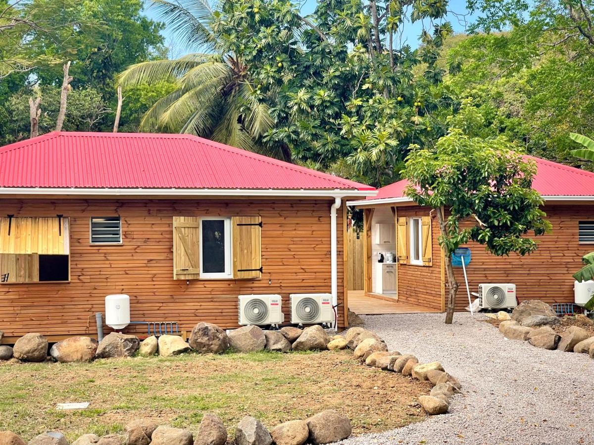 Bungalow cosy à Deshaies avec piscine - B&B