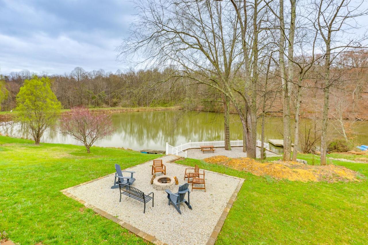 Renovated Logan Home with Pond and Fire Pit - B&B