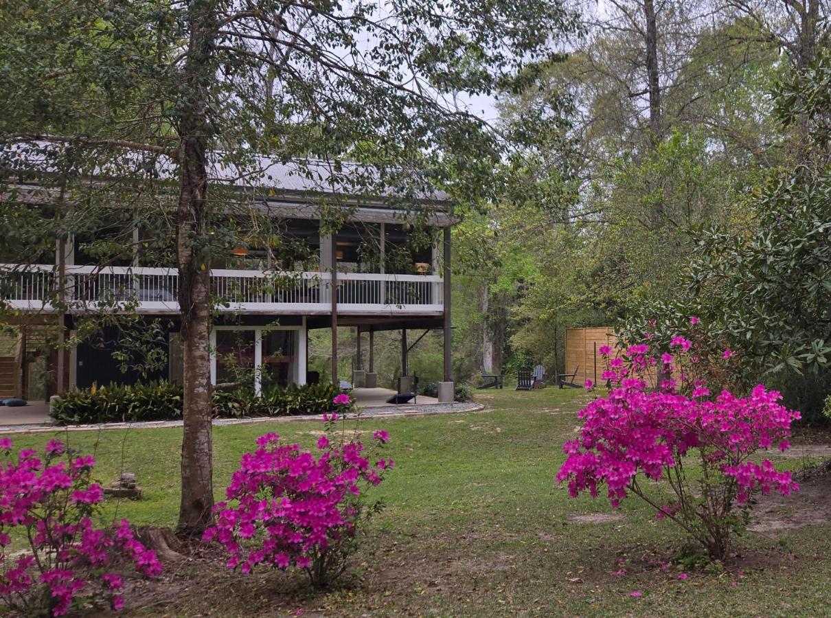 Glass House retreat on scenic Bogue Falaya river - B&B Covington