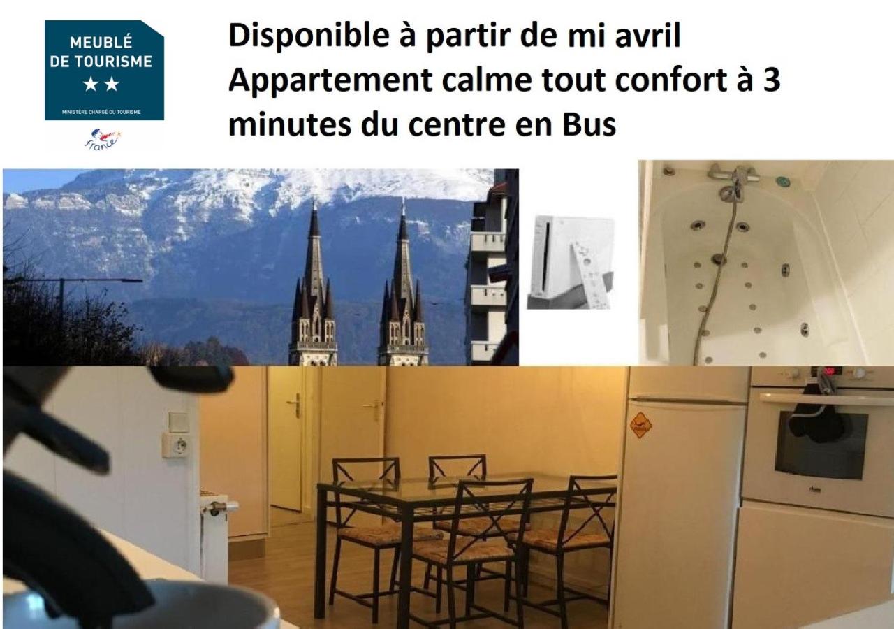 Appart chartreux baignoire massante ,à 3 minutes du centre en bus! 2 étoiles Atout France - B&B
