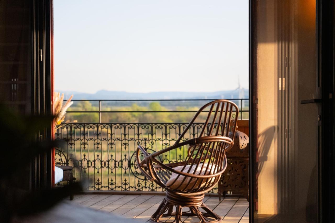 Maison de charme et vue Imprenable à 180 degrés sur les vignes et Pyrénées - B&B